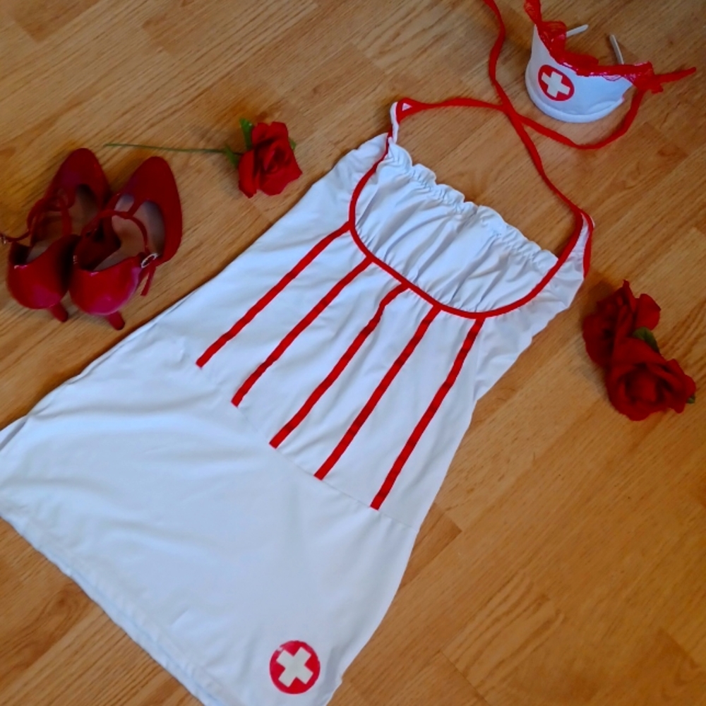 Nurse cosplay lingerie size small